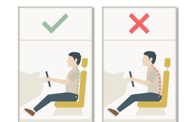 ¿Cual es la postura correcta para conducir?