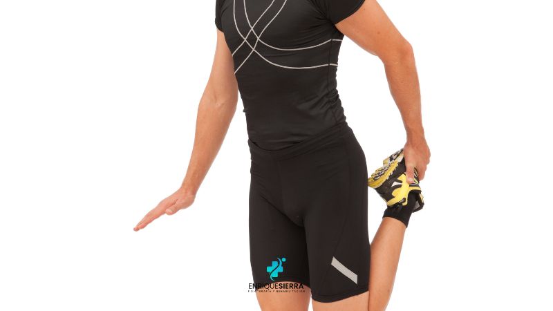 Estiramiento de Cuádriceps liquido rodilla